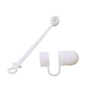 2Pack Silicone Protective Cap Cover Anti-Lost Holder & Connector Adapter Tether