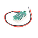 0.36 inch DC4-40V Digital Voltmeter Display Volt Meter Gauge Tester (Red) A