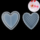 Heart-shaped Cut Section Mold DIY Crystal Epoxy Storage Box Mould Jewelry CSEAU