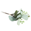 3 Branches Simulation Artificial Plant Eucalyptus Leaf with Berry for Home
