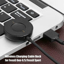 Wireless Charging Cable Dock Cradle Charger for Fossil Gen 4/5/Fossil Sport