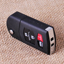 4-Button Keyless Remote Folding Flip Key Case Fob Shell fit for Mazda 3 6 MX-5