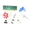 NE555 CD4017 Scrolling Flowing Red Light SMD DIY Kit Soldering Practice Kits@ Kw