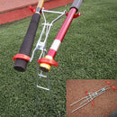 Adjustable Double Pole Bracket Fishing Rod Holder Rest Stainless Fish Tackle#