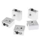 5pcs MK7/MK8 Aluminium Heater Block For Print Head Hot End Heating Bloc Ew