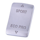 3pcs ABS Chrome Shift Gear Position Button Cover Trim fit for BMW 1 2 3 Series