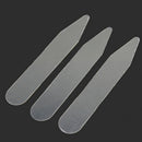 200pcs New Useful Plastic Clear Collar Stays Bones Stiffeners For Men's Dress