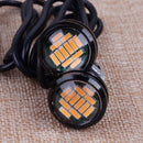 2pc 23mm Amber LED Eagle DRL Backup Light Lamp fit for Jeep TJ CJ JK YJ Wrangler