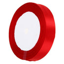 Roll Ribbon Galon Bolduc Red Deco DIY Scrapbooking Wedding Couture 19mm B8P4