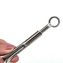 1pc 3 Claws Grappling Hook Climbing Survival Carabiner Tool Stainless Steel BX