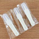 2Pcs Baby Plastic Safety Care Ear Nose Navel Cleaning Tweezers Safety Forceps