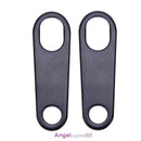 Motorcycle Turn Signal Indicator Light Lamp Holder Shock Brackets (Black)