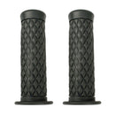 2 Pair Motorbike Motorcycle Handlebar Handle Bar Grips Brown and Dark Grey -