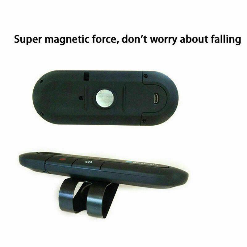 Wireless Bluetooth Hands Free Speaker Car Kits Clip A+! Phone For Mobile Vi D4D3