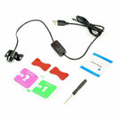 1pcs USB Red LED Star Light Car Interior Atmosphere Meteor Lamp Home Party sdw