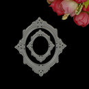 Metal Oval photo frame Cutting Dies Stencil DIY Scrapbooking Album Paper Card BX