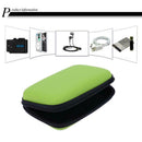 Mini Square EVA Case Headset Bluetooth Earphone Cable Storage Box A