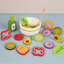 Children's Simulation Fruit and Vegetable ,Garden Salad Wood Play ,Kitchen Play