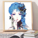 5D DIY Special Shaped Diamond Painting Beauty Cross Stitch Mosaic Kit Decor
