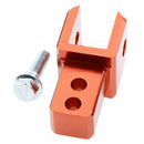 Orange Shock Absorber Height Extension Motorbike Jack Up Riser, Alloy