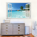 Removable Window Outside Vinyl Wall Art Stickers / Decals / Wall Graphics