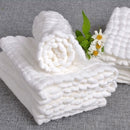 Soft Cotton Baby Infant Washcloth Bath Towel proborn Bathing Feeding Wipe Cloth-
