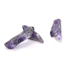 100g Natural Purple Amethyst Points Quartz Crystals Rough Rock Specimens HealES
