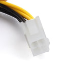 4-Pin to 8-Pin EPS 12V ATX Motherboard Power Supply Adapter Converter Cable