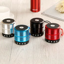 wireless bluetooth speaker metal mini portable subwoof sound with Mic TF ca D3T7