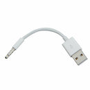 Charger Data USB 3.5mm Sync Audio Cable for iPod Shuffle 3rd 4th Gen A