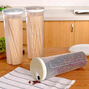 Pasta Noodle Grain Cereal Bean Rice Food Storage Container Kitchen Sealed B F5M2
