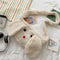 Cute Rabbit Shaped Shoulder Crossbody Bag Women Fleece Street Money Purses