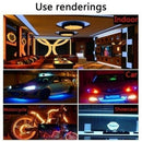 2835 RGB LED Flexible Strip Lights Dimmable USB Waterproof LED Light Strip S Hn