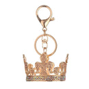 Fashion Crown Keychain Pendant Bag Holder Women Bag Flower Charm Keychain B T1O2