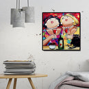 Women 5D diy Full Round Drill Diamond Painting Rhinestone Art Decor (V587)