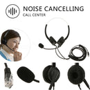 RJ9 Call Center Noise Cancelling Headset Headphone for Desk Telephone