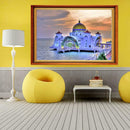 Seaside Church 5D Diamond DIY Painting Kit Home Decor Craft 40 X 30cm