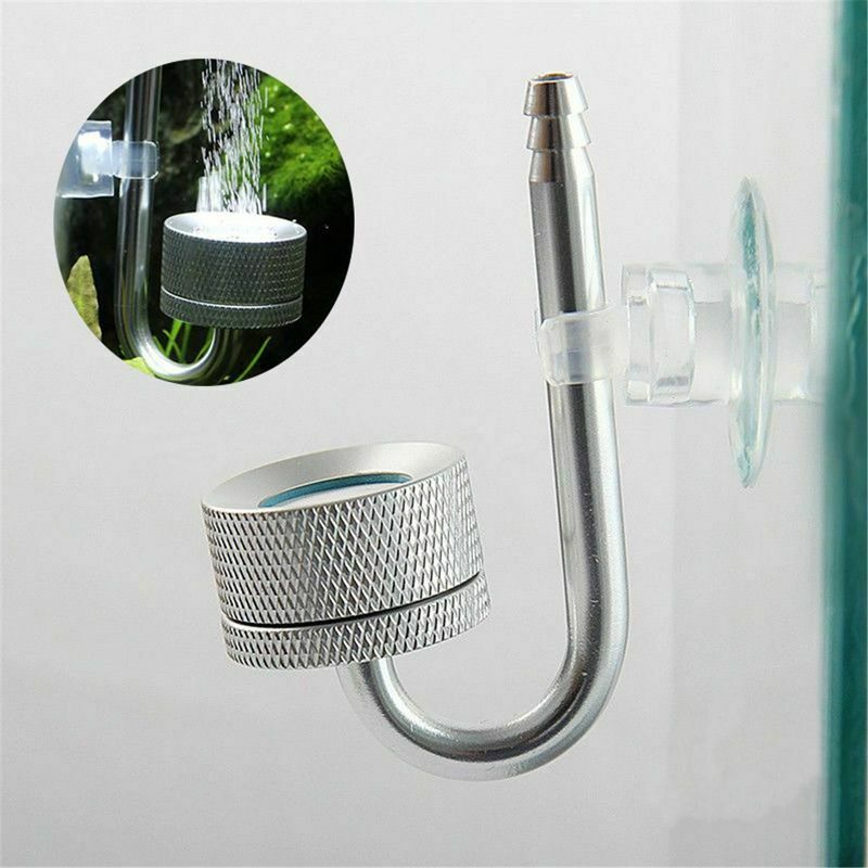 Set CO2 Diffuser Atomizer Regulator Reactor for Fish Tank Aquarium Plant Mo G6E6