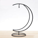 1 Piece Fashion Hand-made Iron Moon Shape Wedding Candle Holder Candlestick I7X4