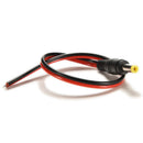 10pcs  For CCTV Security 12V DC Power Pigtail Male 5.5*2.1mm Cable Plug Wire ~ï¼ˆ