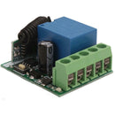DC 12V Relay 1CH Wireless RF Remote Control Switch Transmitter 433MHz  ZHI MFV