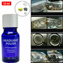 AU_Auto Headlight Lens Restoration Kit Lamp Car Repair Polish Cleaner Tools 10ml