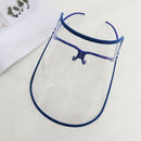 5Pcs Clear Full Face Shield Guard Goggles Visor Cap Protector Washable