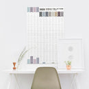 1PC agenda 2020 365days Paper Wall Calendar Daily Planner Notes School suppli-OZ