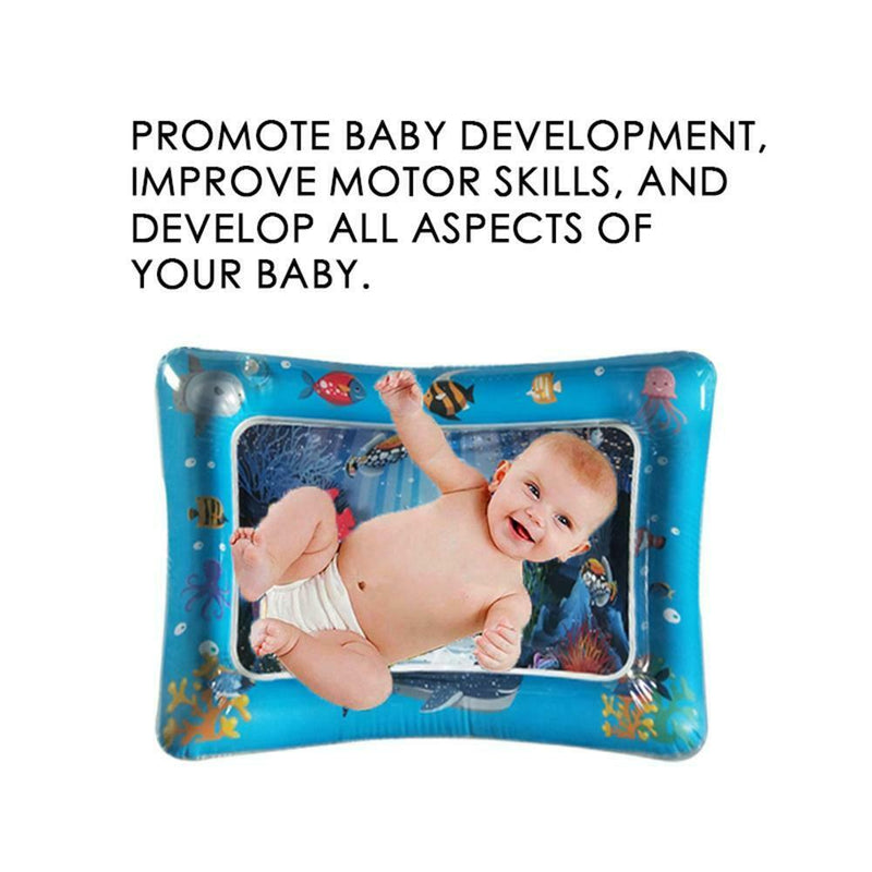 Baby Kids Inflatable Water Play Mat Patted Pad Cushion Tummy Time Playmats