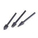 10pcs Rotary Burr Set Wood Carving File Rasp Drill Bit 1/8" Shank Tools Set OZ