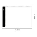 Digital Tablet A4 Thin LED Artist Stencil Graphics Drawing Board Writing Notepad