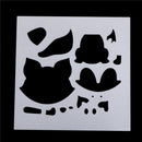 Fox Shape Metal Cutting Dies Stencils for Scrapbooking DIY Album Cards Decor Z
