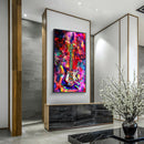 Guitar Diamond Painting Embroidery 5D Full Round Drill DIY Mosaic Picture A