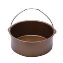 1pcs Air Fryer Non-Stick Baking Barrel Cake Pan-Power Air Fryer Baking Barr H2T4
